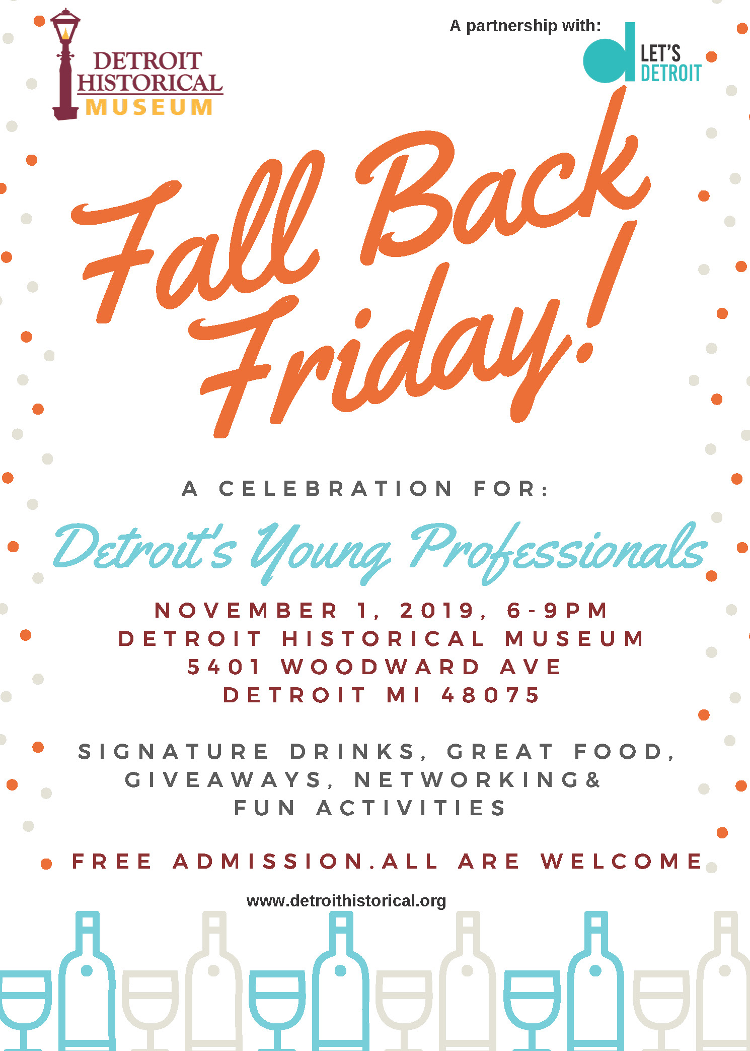 Fall Back Friday Detroit Historical Society